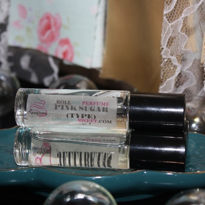 Pink sugar (type) roll on perfume 7 ml