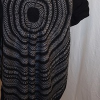 Vintage Logo Black/Gray Throw, Size L - Thumbnail 4