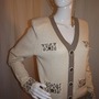 Vintage Epic Cream Sweater, Size M-L-1