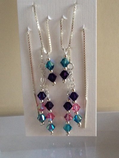 2 hole dark crystals