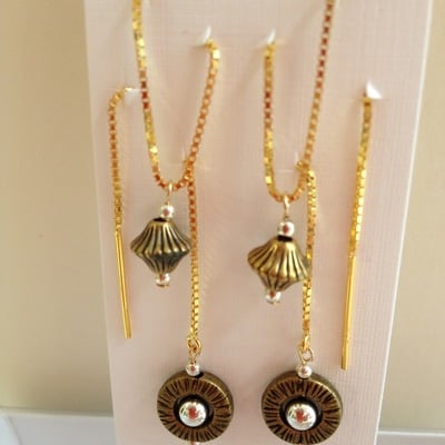 2 hole gold-filled - Thumbnail 4