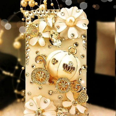 Pumpkin carriage 3d design iphone 5 case 