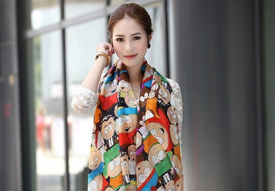 South Park Silk Scarf