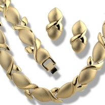 XOXO Necklace, Bracelet & Earring Set 