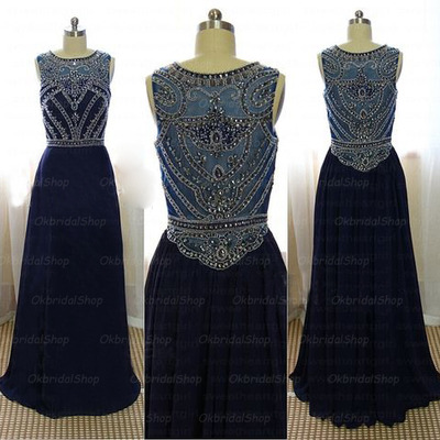 Navy prom dress, long prom dress, cheap prom dress, custom prom dress, sexy prom dress, bd14130