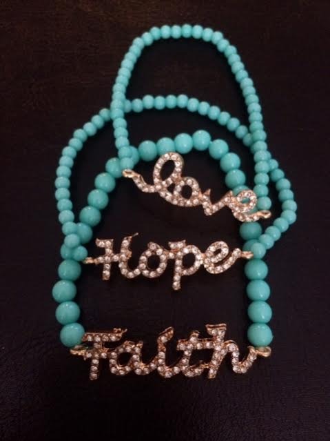 Love Hope Faith Bracelet