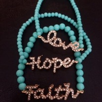 Love Hope Faith Bracelet