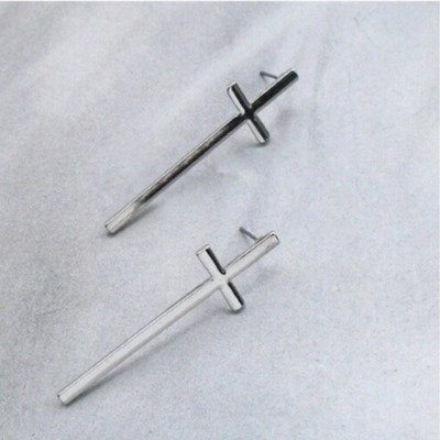 Cross earrings