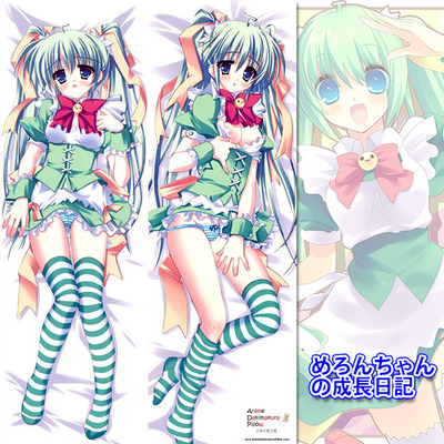 Brand New Melon Chan Anime Dakimakura Hugging Body Pillow Case Anime Cover H2485