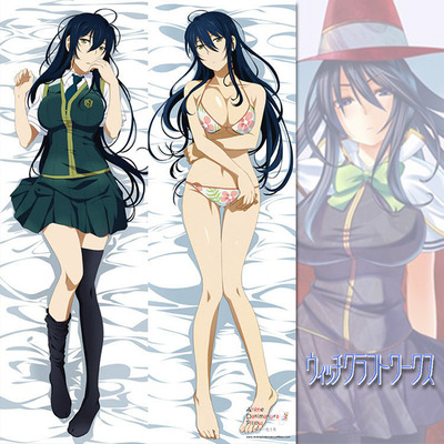 Brand new ayaka kagari  - witch craft works h2545 dakimakura hugging body pillow case anime cover