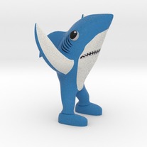 Left Shark Desk Figurine