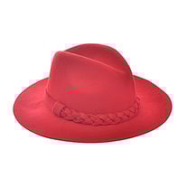 Flawless Fedora tied hat