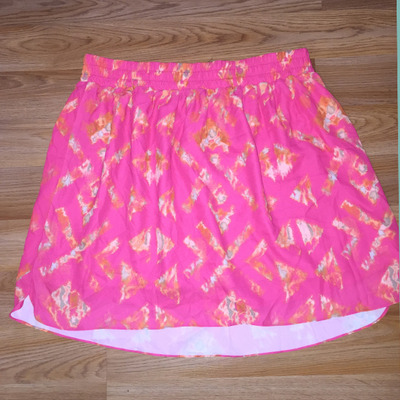Xxl mossimo coral pattern mini skirt - Thumbnail 5