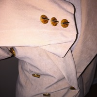 Size 10 90's Vintage Double Breast Blazer - Thumbnail 2