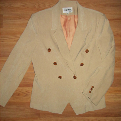Size 10 90's vintage double breast blazer - Thumbnail 2