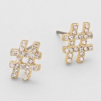 Hashtag Earrings - Thumbnail 1