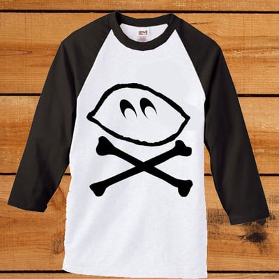 Lemonhead logo raglan 