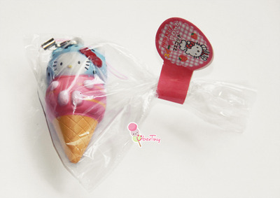 Hello Kitty in an Icecream Squishy