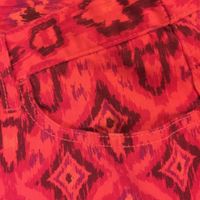 Size 16 Cato Coral Print Ankle Jeans/Pants Size 16 - Thumbnail 1