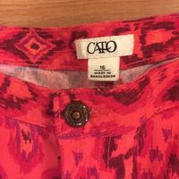 Size 16 Cato Coral Print Ankle Jeans/Pants Size 16 - Thumbnail 3