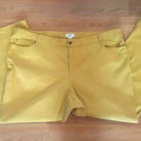 Cato Women Sz 26W Yellow Jeans - Thumbnail 1