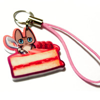 Le Cake Cat Charm - Thumbnail 1