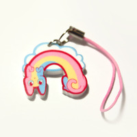 Rainbow cat charm - Thumbnail 1