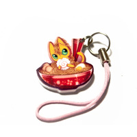 Ramen cat charm - Thumbnail 1