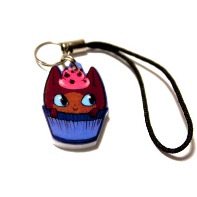 "choco" cupcat charm - Thumbnail 5