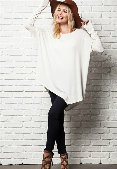 Asymmetrical Long Sleeve Top