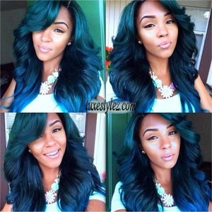 Ombre Brazilian Bodywave Hair Bundles 18, 20, 22 