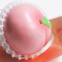 Rare iBloom Peach Jumbo squishy (scented!) - Thumbnail 3