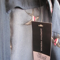 Bird Print Dress  - Thumbnail 3