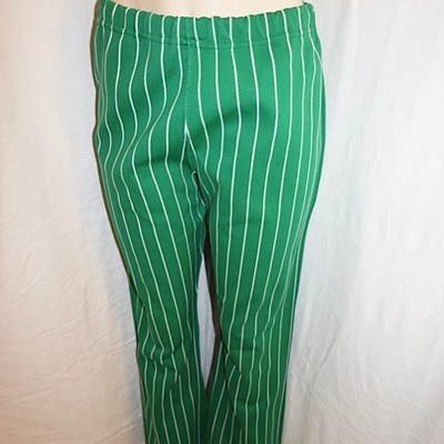 Vintage sportsman supply green/white pants, size xl