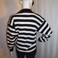 Vintage Gitano USA Black/White Sweater, Size S - Thumbnail 2