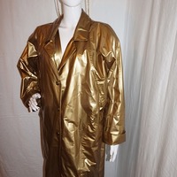Vintage Wippette Gold Raincoat, Size 2X-3X - Thumbnail 2