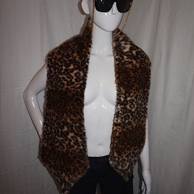 Vintage leopard scarf 
