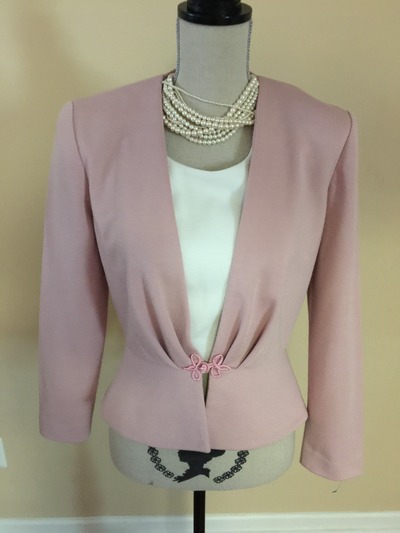 Size 8 Vintage Peplum Top/Shirt