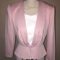 Size 8 Vintage Peplum Top/Shirt - Thumbnail 4