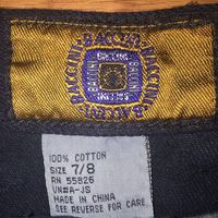 Vintage Black Denim Pencil Skirt - Thumbnail 1