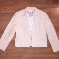Vintage Pendleton Ivory Cropped Jacket/Blazer - Thumbnail 1