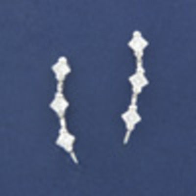 Cubic zirconia - 3 same size