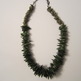 NEW Boho Forest Green BAM BAM Stone Necklace-2