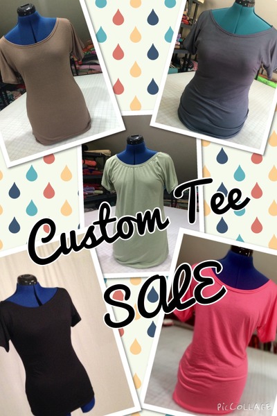 Custom Tees Set of 5