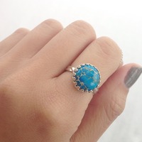 *SALE* Blue Jasper Ring - Thumbnail 1
