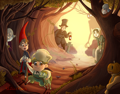 Over the Garden Wall Print