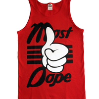 Mickey Gloves “Most Dope” Tank Top - Thumbnail 1
