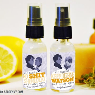 No shit, sherlock! toilet sprays