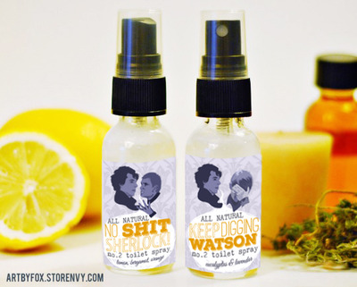 No Shit, Sherlock! Toilet Sprays