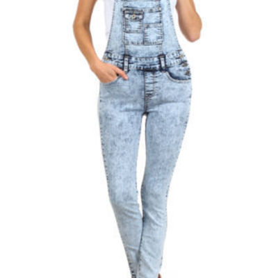 Acid wash overalls (new with tags!)